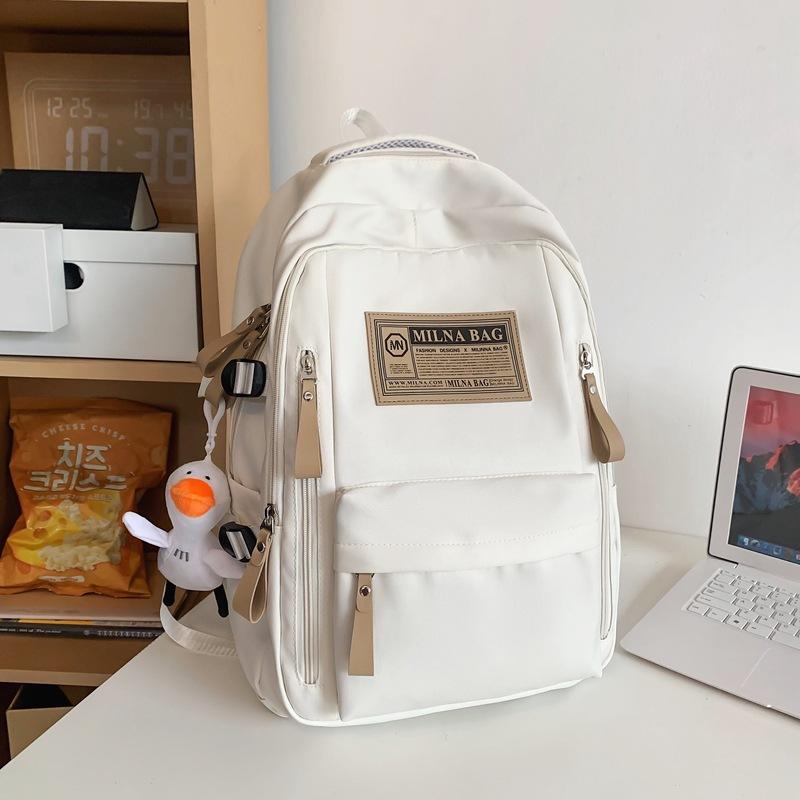Schoolbag Korean version casual backpack large capacity student schoolbag junior high school student fashion new commuter backpack men
