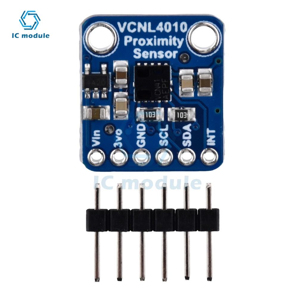 

VCNL4010 Multiple Function Sensor Development Tools Proximity/Light Sensor Module For Smart Car синій