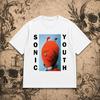 Sonic Youth T-shirt, 90s Alternative Rock Tee, Vintage Inspired Graphic Shirt, Indie Music Fan Gift, Oversized Unisex Streetwear Trendy Cotton Short