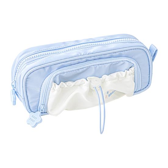 

Мешочек для ручек на шнурке, большой вместимости, пенал, двухслойный пенал для школы, офиса, дома, многофункциональный органайзер для карандашей D