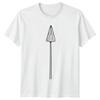Minimalist Mushroom Outline Art TShirt Nature Birthday Gift For Him And Her