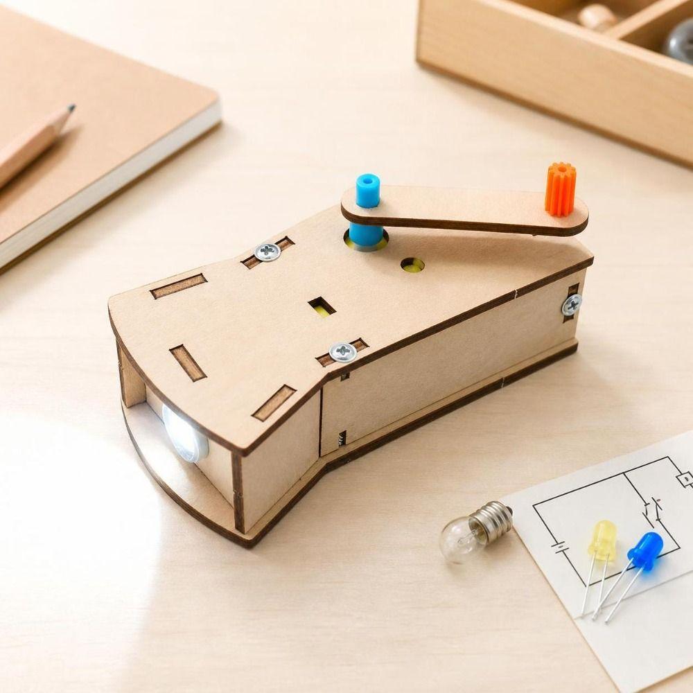 Physik-Bildung Taschenlampe DIY-Kit Praktisches Wissenschaftsexperimentier-Kit Lernen zu Hause