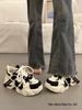 European Street Style Women's Thick-Soled Dad Shoes: Height-Boosting Autumn/Winter 2025 Korean Casual Sneakers