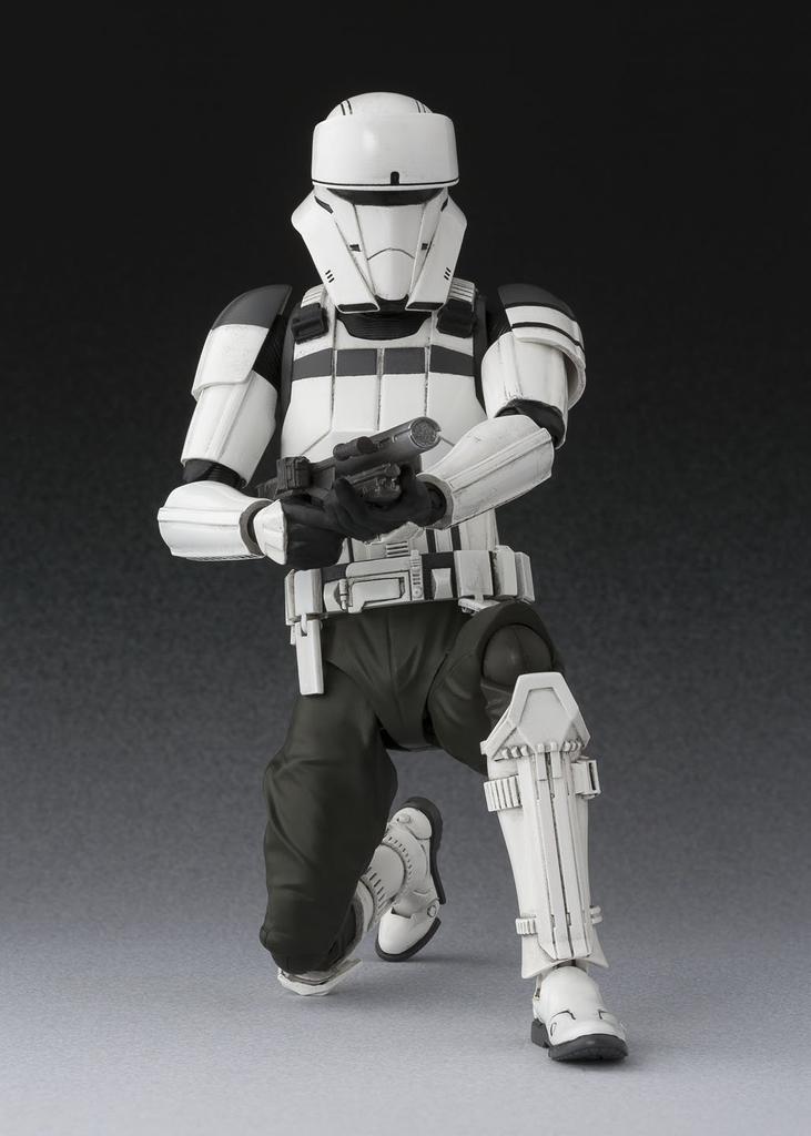 TAMASHII NATIONS Star Wars Combat Assault Tank Commander, подвижная окрашенная фигурка размером около 150 мм, SHFiguarts, ABS и ПВХ