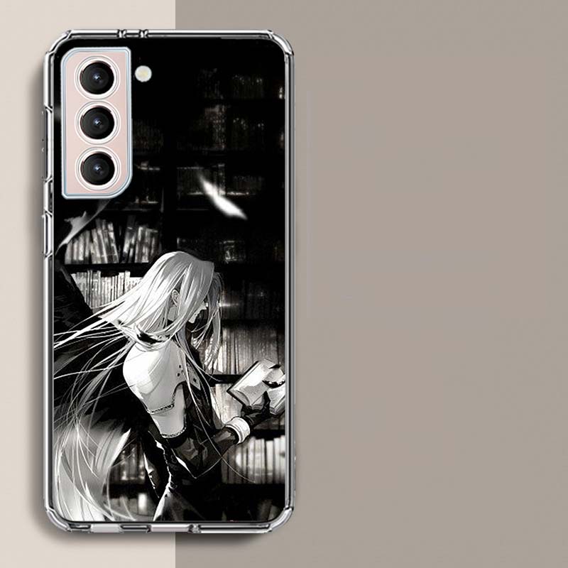 

Anime FINAL FANTASY 7 BloodyBeni Phone Case For Samsung Galaxy S25 Edge S24 S23 FE S21 S20 S10 Plus S22 S26 Ultra Cover Clear Ca Samsung S25 Plus