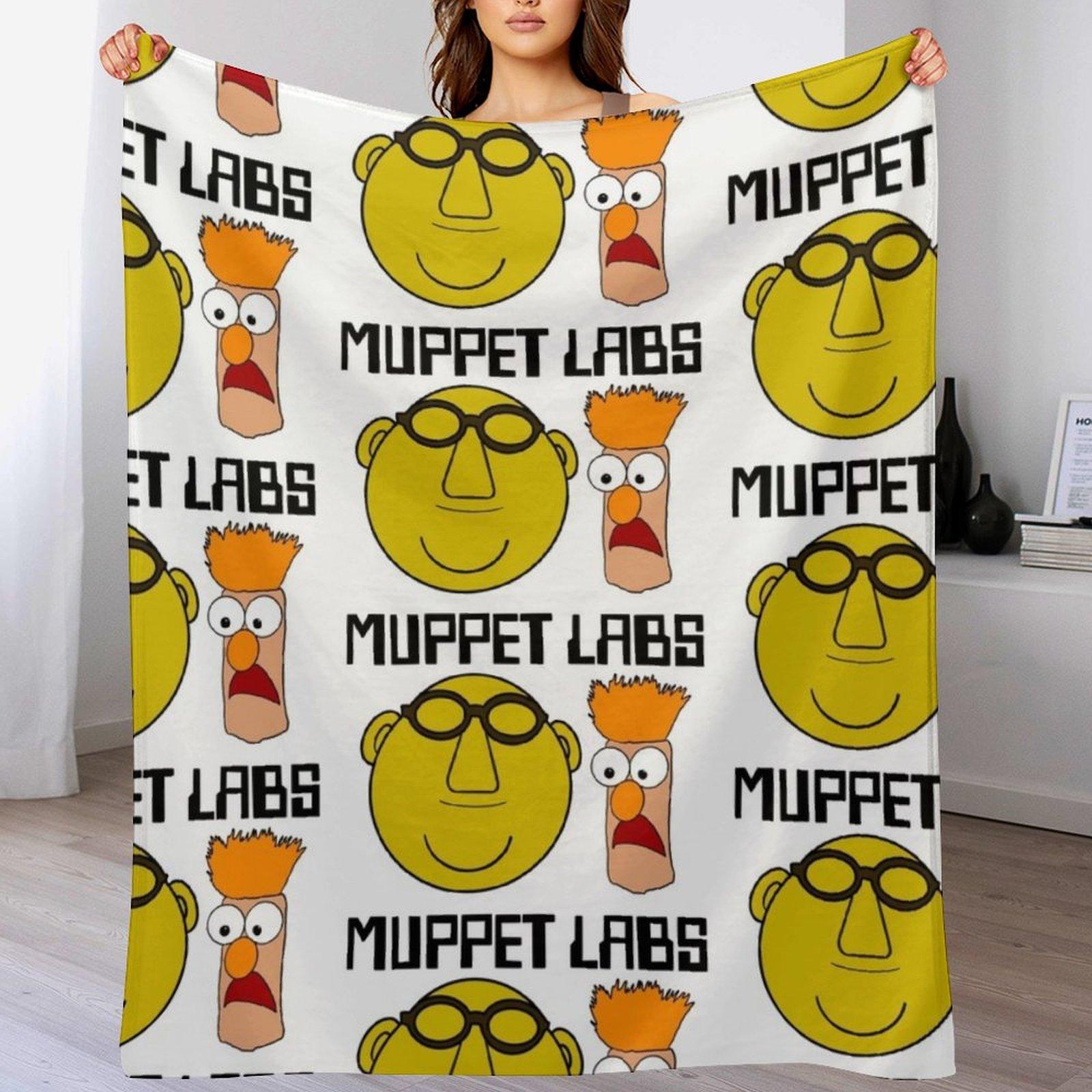 

The Muppets Dr Bunsen Honeydew Beaker Muppet Labs Throw Blanket Year Round Soft Comfortable Blanket for Home 102x76cm(40x30in)