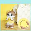 Mofusand Cat Plush Keychain With Ultrasoft Short Plush For Daily Bag Decoration