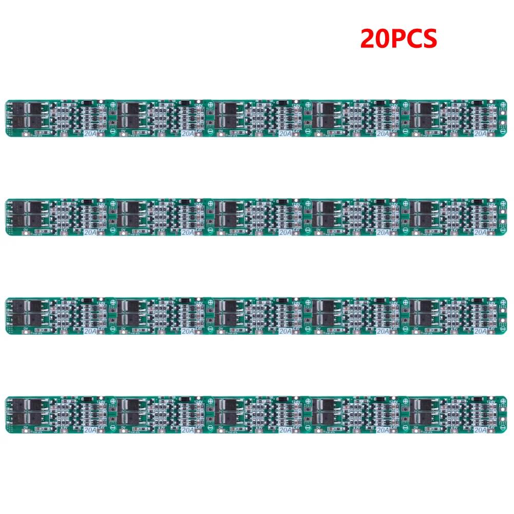 3S/4S 5A 10A 20A 40A 60A Li-ion Lithium Battery Charger Protection Board 18650 BMS For Drill Motor with Standard/Enhance/Balance