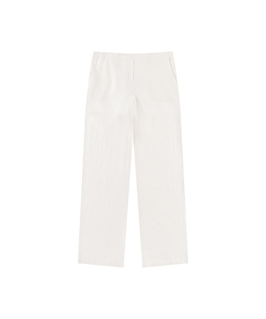 Banwonateullie P3306 Linen Blend Pants_Ivory
