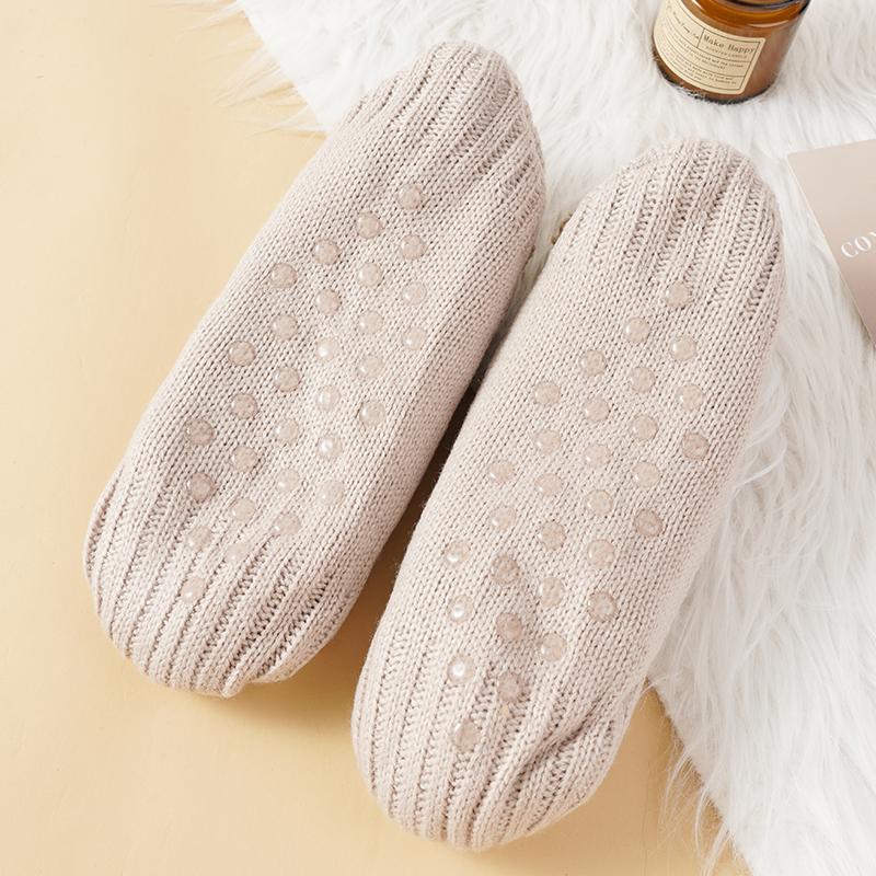 Fall and Winter Floor Socks Home Warm Women Men Snow Socks Sleep Carpet Slippers Sock Men Non-slip Socks