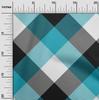 oneOone Cotton Flex Green Fabric Tartan Fabric For Sewing Printed Craft Fabric By The Yard 40 Inch