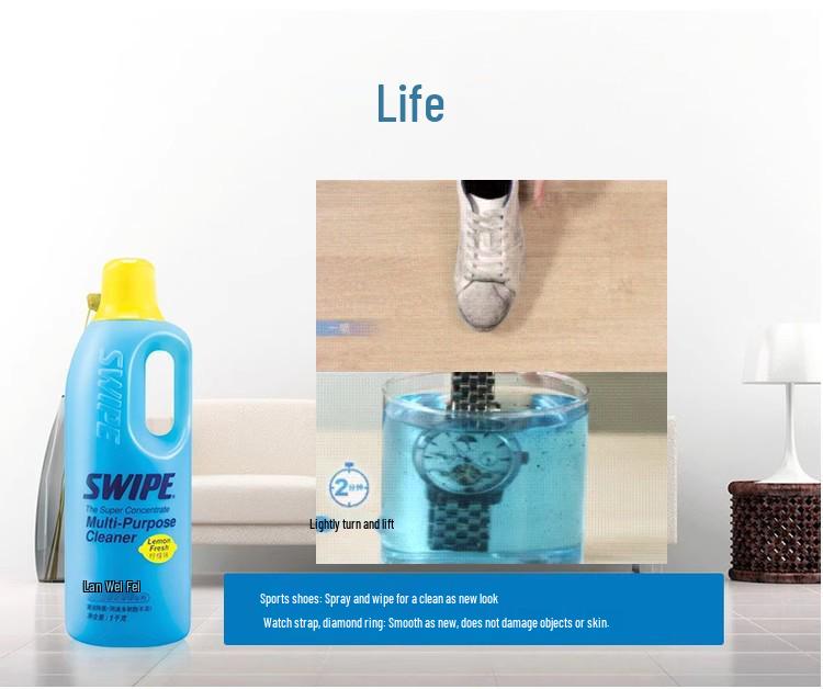 Blue Treasure Super Concentrated Cleaner for Range Hoods & Stoves - Oil Stain Remover & Sterilizer.
