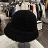 Pasadi PTWAH968M FW Women's Black White Poggle Fleece Bucket Hat