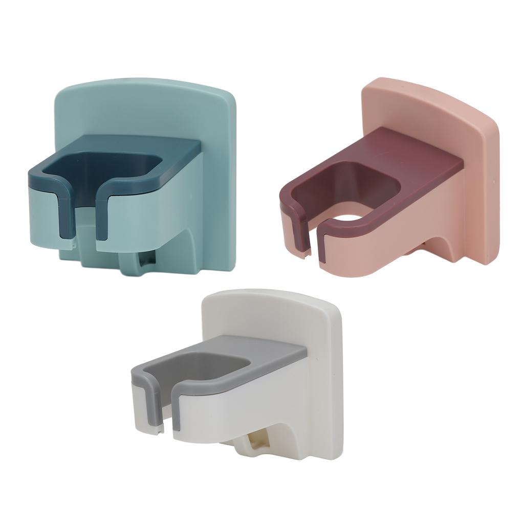 Hair Dryer Holder Rack Wall Mounted Self Adhesive Save Space Hair Dryer Storage Organizer