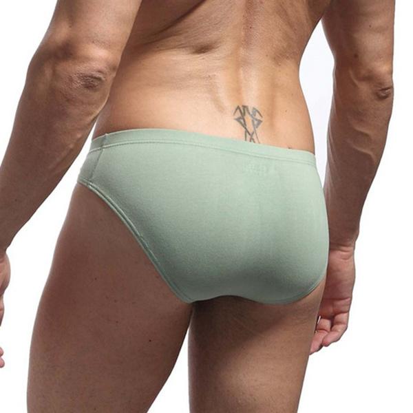 Men's Underwear Pouch Briefs Bikini  Low Waist Breathable Male Panties