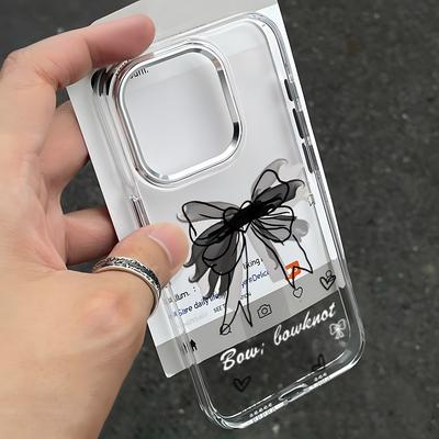 Transparent Phone Case for iPhone 11 12 13 iPhone 13 14 15 Pro 15 16 Pro Max Samsung A15 A16 A25 A26 A55 A56 S25 S24 S22 S23 Ultra S25 Edge