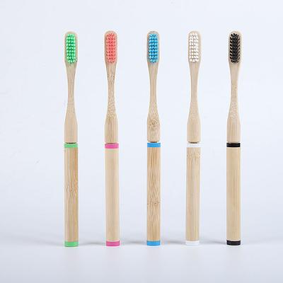 Eco Friendly Bpa Free Soft Charcoal Bristles Custom Case Set Bamboo Toothbrush with Logo High Selling Toothbrush