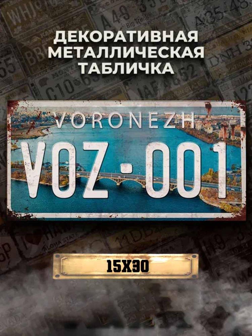 Мурманск Россия Сувенирная номерная табличка 15x30см, Металлическое украшение для автомобиля Подарок