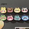 Office Whiteboard Magnets 8Pcs Cartoon Animal Fridge Magnets, Cute Resin Magnetic Decorations for Refrigerator And Educational Kids Cabinet,