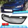 Upper Bumper Hood Mesh Grid Racing Grill For Lancer ES OZ Rally 2006-2007