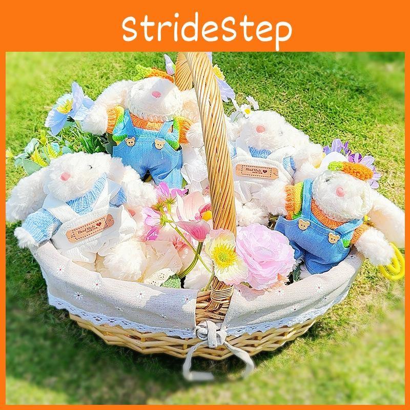 Strap Ear Lop Pants Cartoon Plush Pendant Keychain For Kids And Accessories Teen