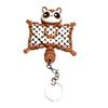 Flug Eichhörnchen Schlüsselanhänger 3D Gedruckter Schlüsselanhänger, Flexibles Fidget Spielzeug mit Schlüsselring, Gelenkiger Tier Rucksackanhänger, Geschenk für Liebhaber Stressabbau
