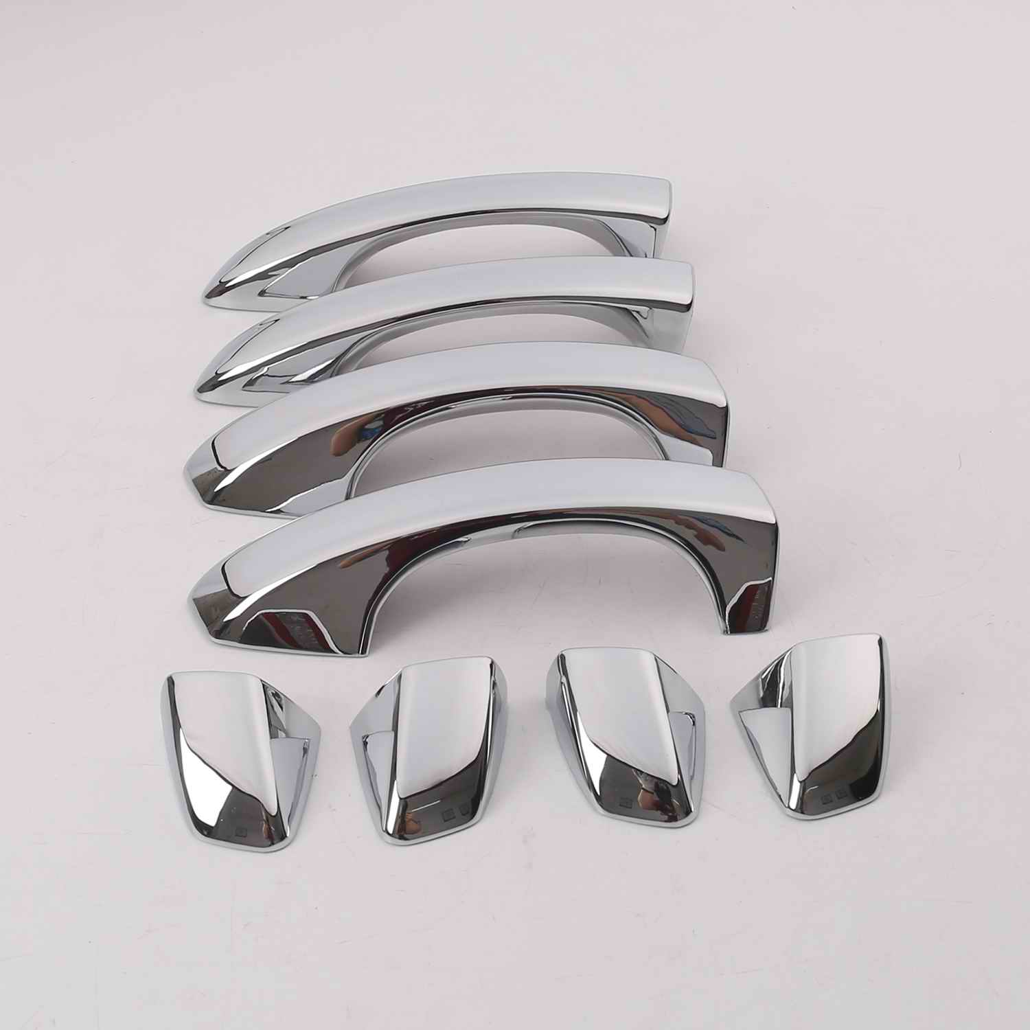 

For Volkswagen VW T-ROC TROC 2017 2018 ABS Chrome Door Handle Cover Trims Sticker Car Styling Accessories