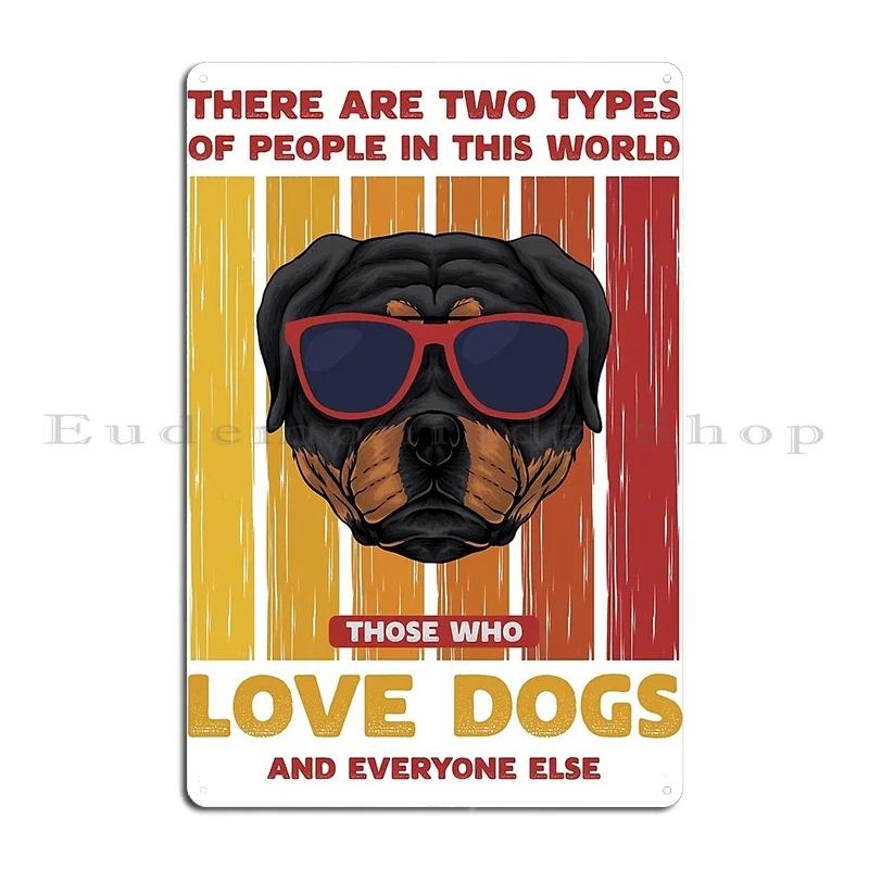 Rottweiler Rottie Dog Portrait Colorful Collage Art Metal Plaque Garage Club Wall Wall Plaque Printed Wall Mural Tin Sign Poster