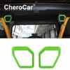 2x  Light Green Rear Trunk Speaker Trim Cover Accessories Parts for Ford Bronco