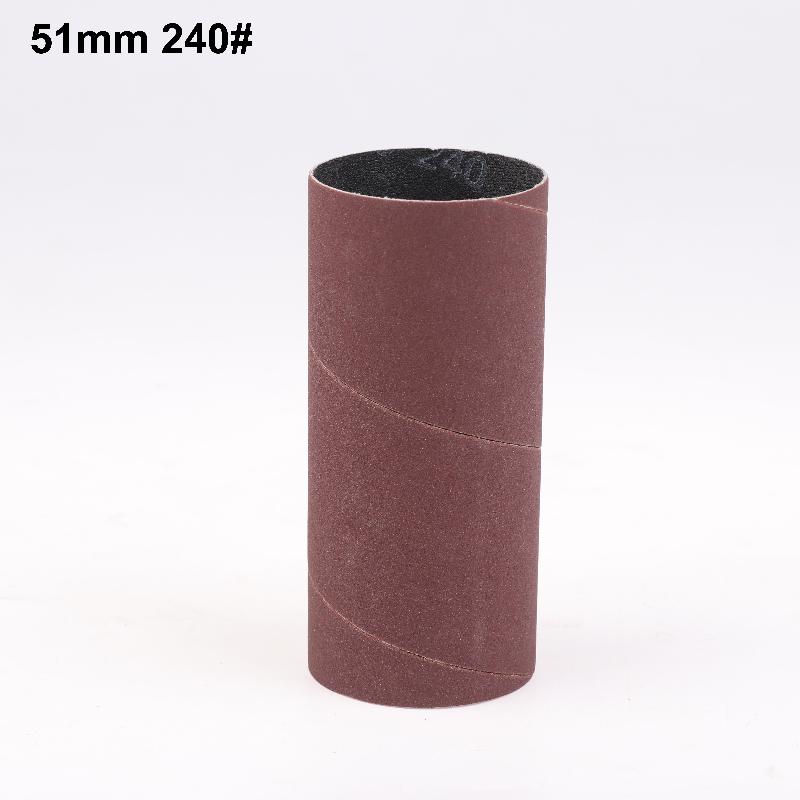 1Pcs Sanding Drum Sleeves Sandpaper Sanding Abrasive Tools 80/150/240 Grit Vibrating Spindle For Sander Sleeve Polishing Tools