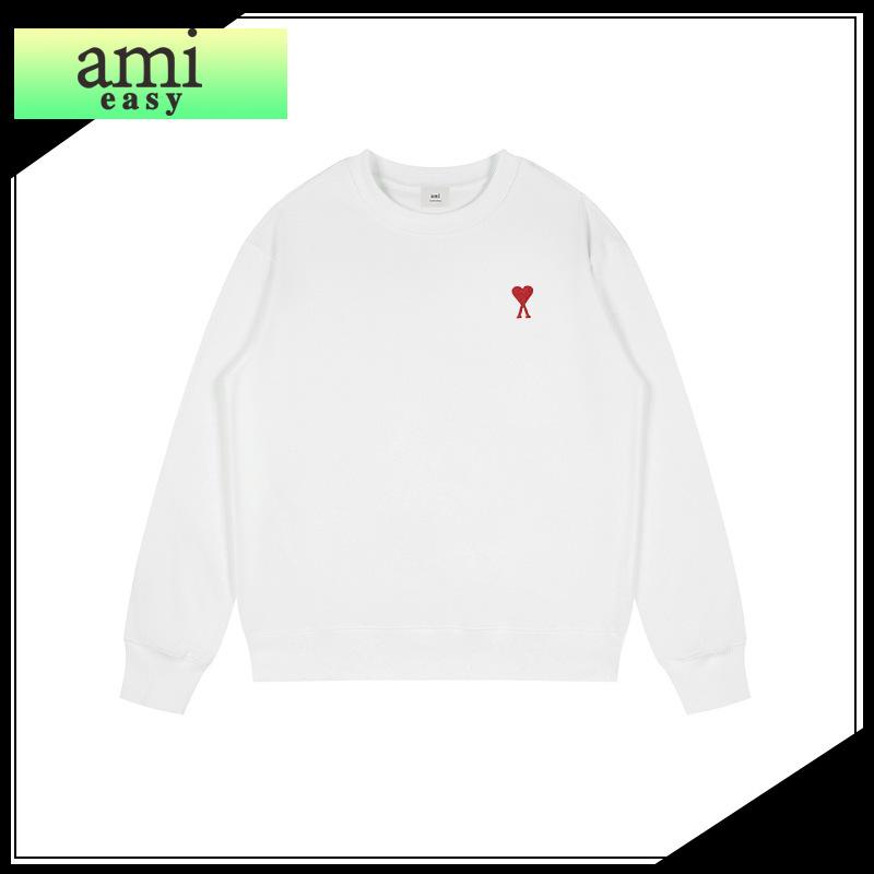 Kreuz Liebe Bestickter Buchstabe A Baumwoll-Sweatshirt - Unisex Lässig Lockerer Schnitt für Frühling & Herbst