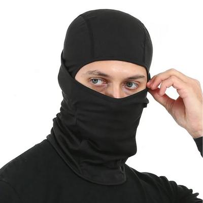 Mască integrală nouă, guler, negru, rezistent la vânt, mască pălărie pentru ciclism, schi, pentru bărbați, femei