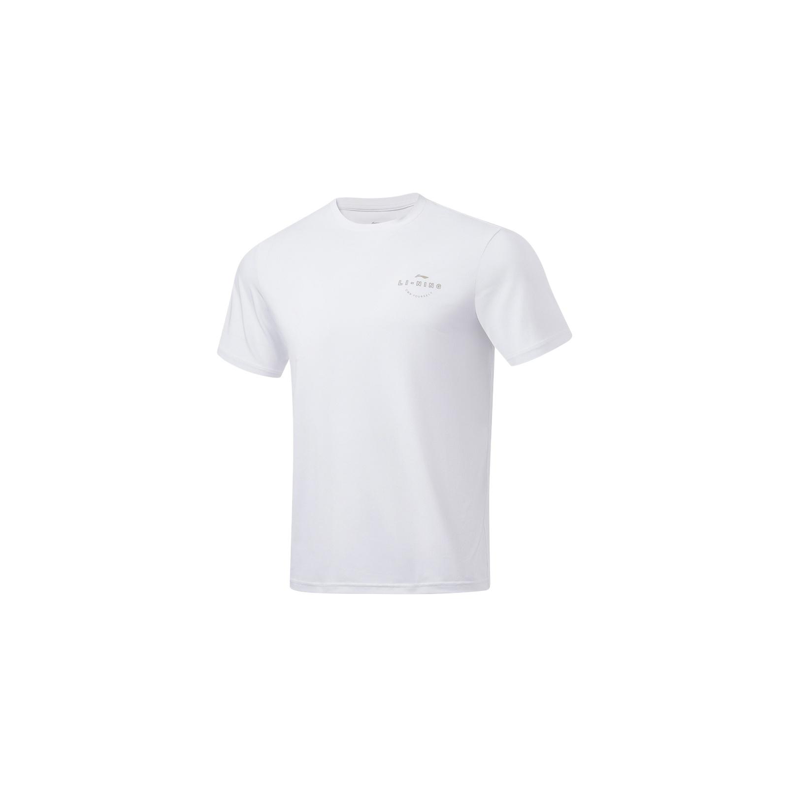 Li-Ning Logo Training Quick-Drying T-shirt White Men s ATST093-2 L
