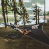 Multi-Person Triangle Hammock 3-Point Design Anti-Tipping Mesh  Portable Outdoor Camping Hammock for Garden Travel Backyard