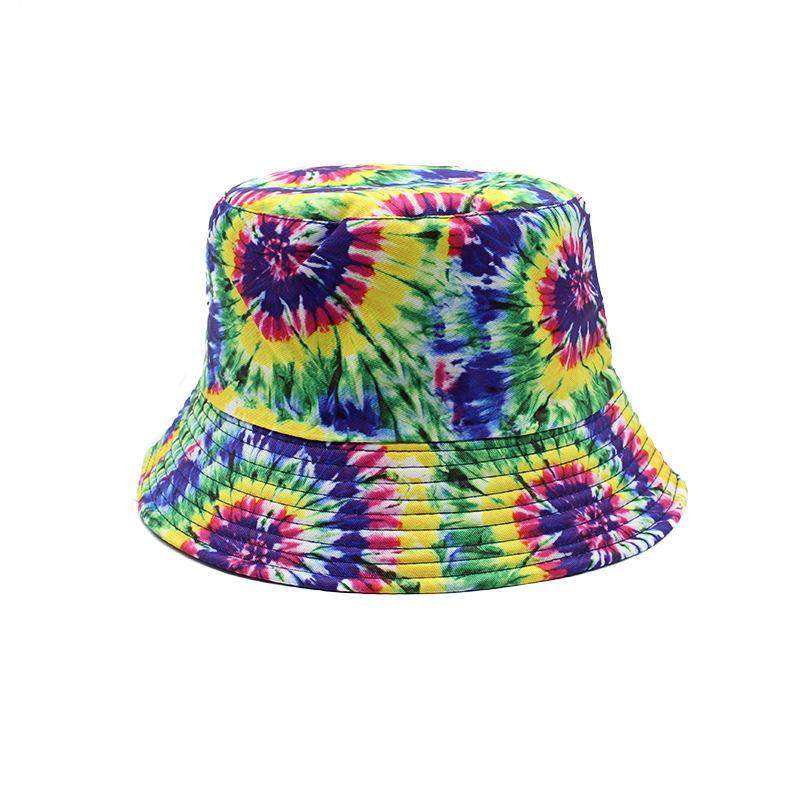 Men'S Casual Bucket Hat Versatile Flat Top Wide Eaves Women'S Sunshade Bucket Hat