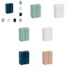 Chic Wall-mounted Tissue Box Holder With Stylish Concave Round Opening For Convenience