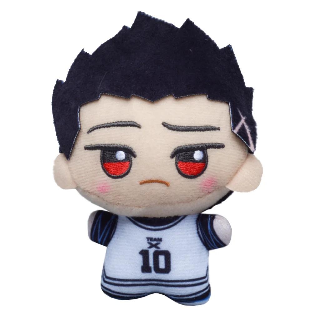 mini Anime Isagi Yoichi peripherals Plush Isagi Yoichi Bachira Meguru Kunigami Rensuke Plushies Doll Decoration stuffed toy 11cm