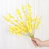 46/85CM Yellow Artificial Flowers Bouquet Silk Fake Flowers for Home Room Decor Garden Wedding Decoration Outdoor Vase Ornament