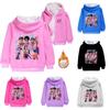 5056 Kids Girls Kpop Zoey Mira Rumi Sajaboys Print Long Sleeves Velvet Warm Thick Winter Jacket