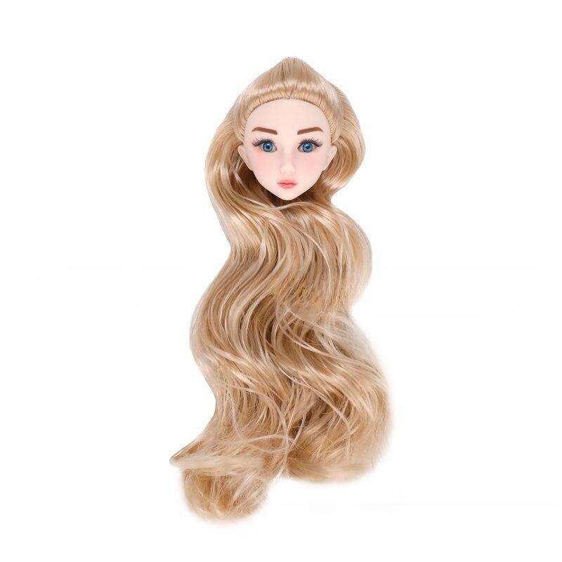 One Pie Head for 1/6 Lady Doll 32cm Supermodel Doll's Head Acssories Dress Up Toy