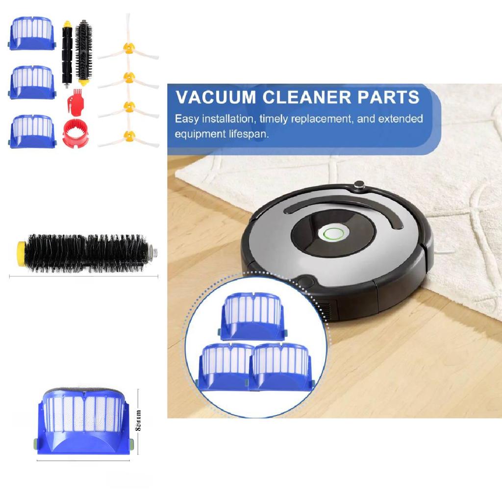 For Irobot Roomba 500 And 600 Series Replacement Parts With Filter Brush And Wheel For House