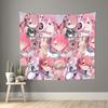 Re ZERO Anime Tapestry Bedroom Decoration Wall Hanging Blanket Tapestry Cool Stuff For Room