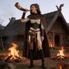 Kostium do Cosplayu na Halloween, Średniowieczny Retro Kostium Pirata z Peleryną Wikingowski Wojownik
