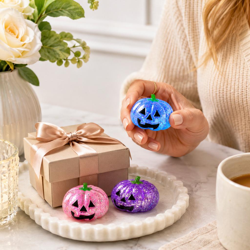 Halloween Pumpkin Toy Stress Toy for Kids and Adults Party Favors