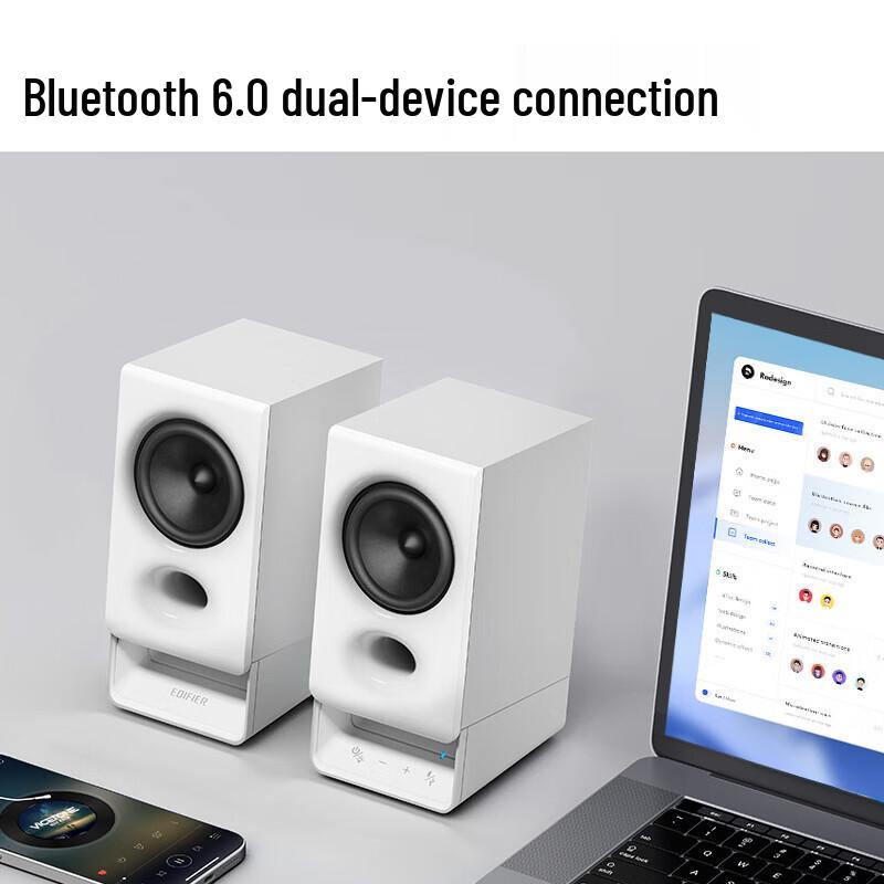 Edifier R20 Desktop 2.0 Bluetooth Speaker with RGB Lighting (CN version)