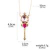 Sailor Moon Usagi Tsukino Magical Transformation Necklace Keychain Anime Pendant