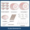 Beilai'en Creative Ceramic 32-Piece Dinnerware Set