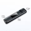 Black/Silver Breath Alcohol Tester Professional with LCD Screen High Accuracy Portable Breathalyzer Digital Alcohol Detector USB Charge