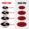 3D ABS K Logo Car Rear Trunk Logo Emblem Badge Stickers For Kia Sportage Sorento Optima Forte Rio Stinger K5 KN KX1 Accessories