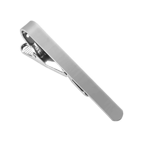 

Men Tie Clip Fixed Tie Position Anti-swing Electroplated Tie Bar Alloy Suit Tie Holder Dress Accessory